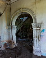 abandoned archway