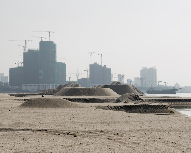 sand pyramids